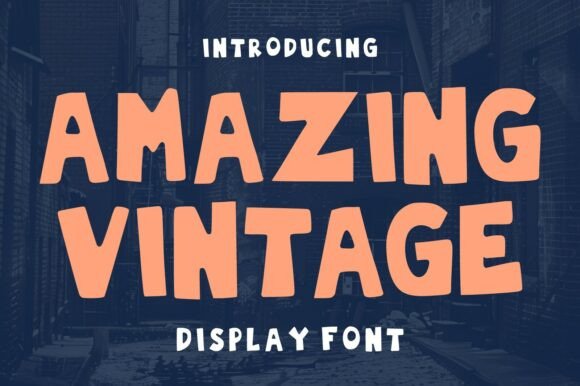 Amazing Vintage Font for Handmade Creations