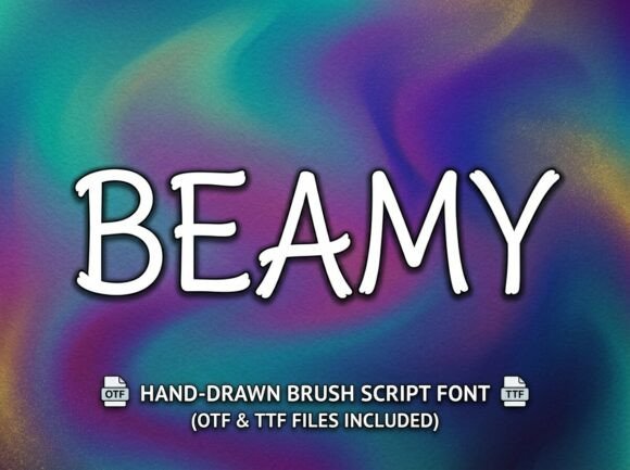 Beamy: The Stunning Decorative Display Font for Bold Branding
