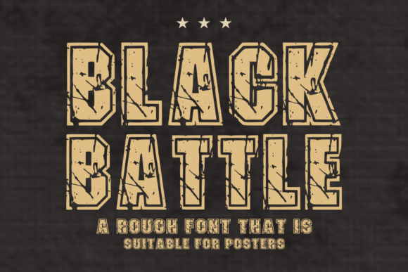 Blak Battle: The Bold Typeface for Strong Brand Identity