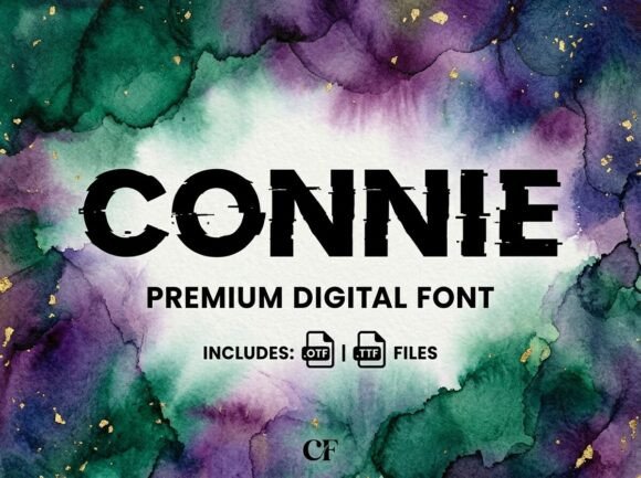 Connie: The Premium Display Font for High-Impact Campaigns