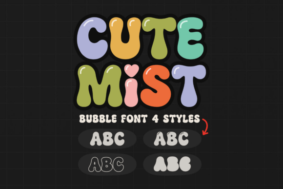 Cute Mist Font for Bold and Playful Campaigns