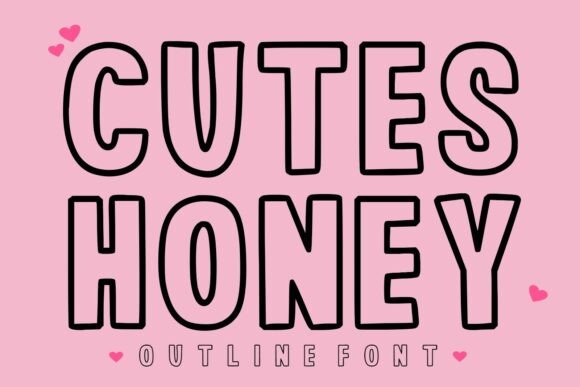 Cutes Honey: A Playful Display Font for Modern Editorial Design