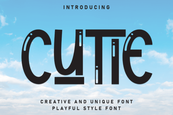 Cutie: The Boutique Display Font for Warm Brand Identity