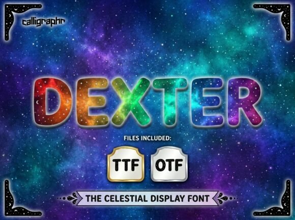 Dexter: A Playful Display Font for Creative Web Projects