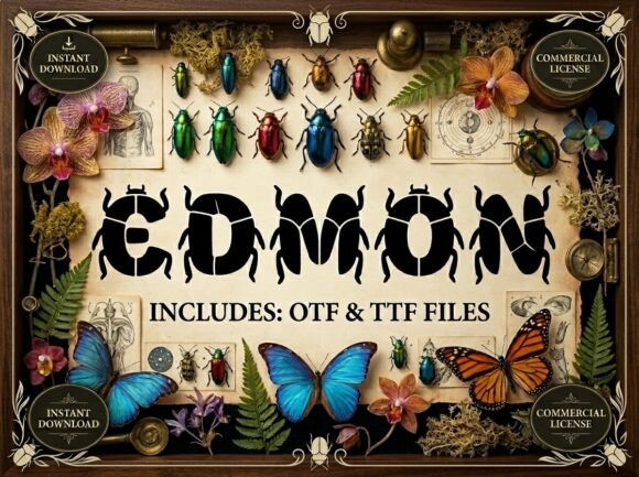 Edmon: The Premium Display Font for Memorable Branding