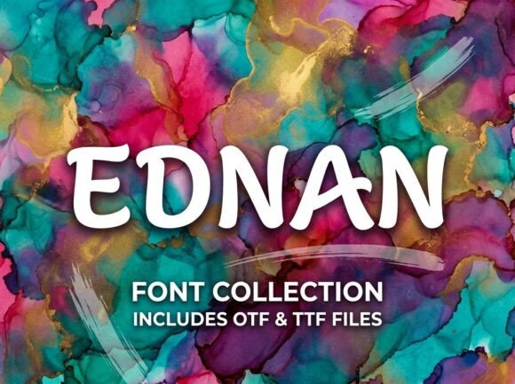 Ednan: The Ultimate Display Font for Bold Designs