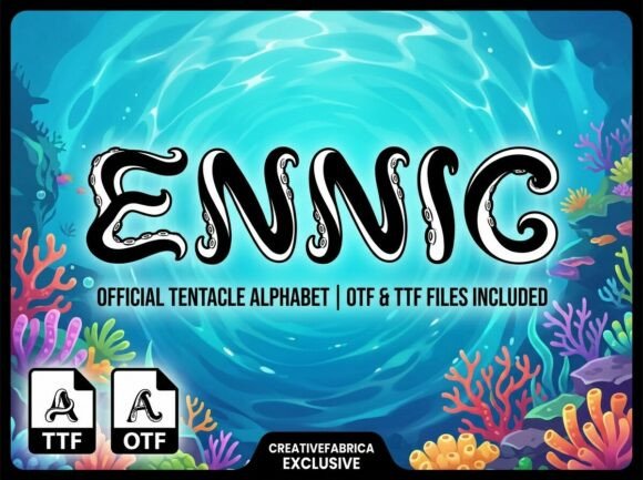 Ennic: A Stunning Display Font for Creative Projects