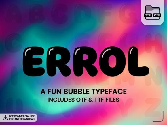 Errol: The Perfect Display Font for Handmade Joy