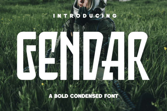 Gendar: A Futuristic Font for Bold Branding