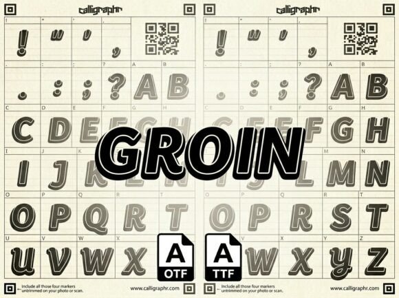 Groin: The Ultimate Free Download for Bold Display Typography