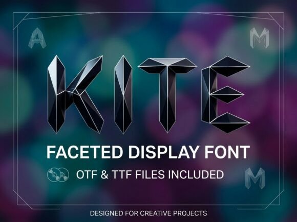 Kite Font for Bold Display Typography