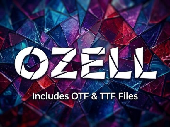 Ozell: The Bold Display Font for High-Impact Visual Storytelling
