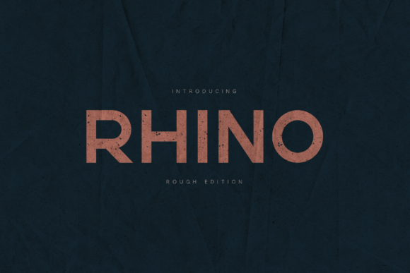 Rhino Rough for Bold Branding and High-Impact Visuals