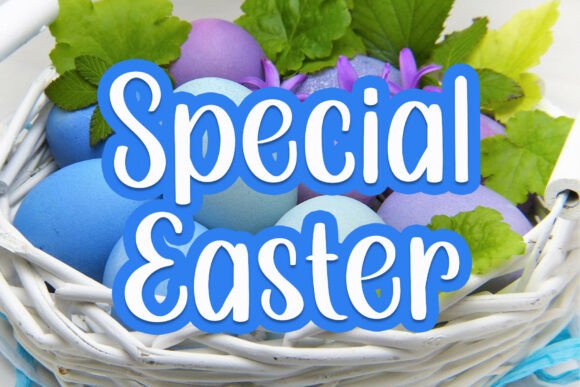 Special Easter: The Bouncy Display Font for Seasonal Campaigns