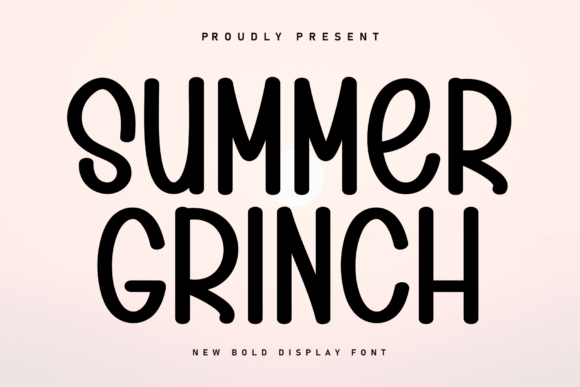 Summer Grinch: A Handwritten Font for Relaxed Branding Projects