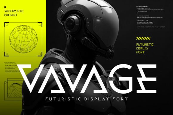 Vavage: A Bold Display Font for Creative Makers